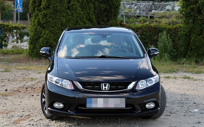 Honda Civic cena 48900 przebieg: 130000, rok produkcji 2016 z Pruszków małe 154